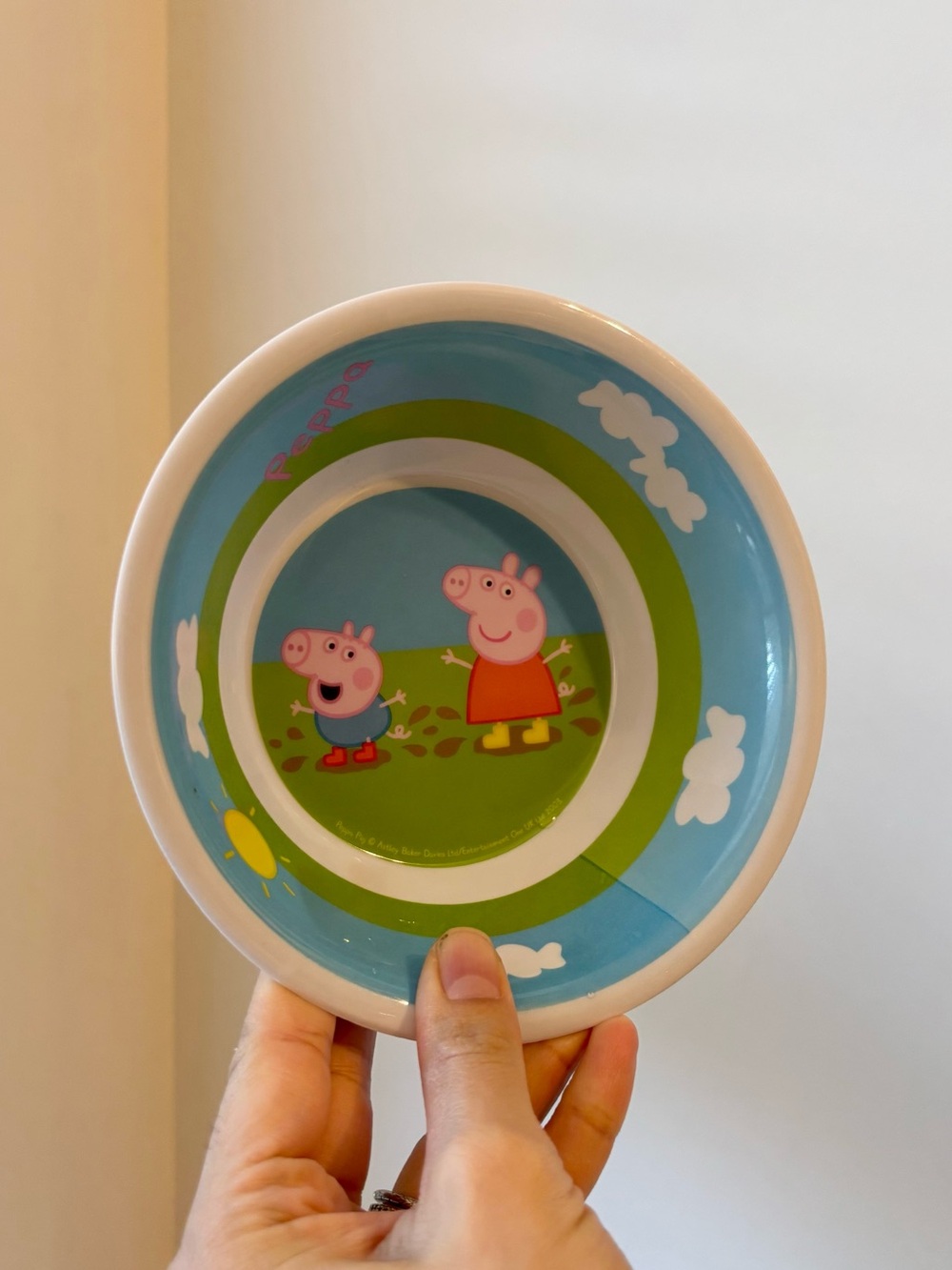 Peppa Pig Kids Melamine Bowl